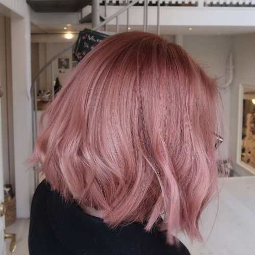 Tendencias en colores de pelo - baby pink